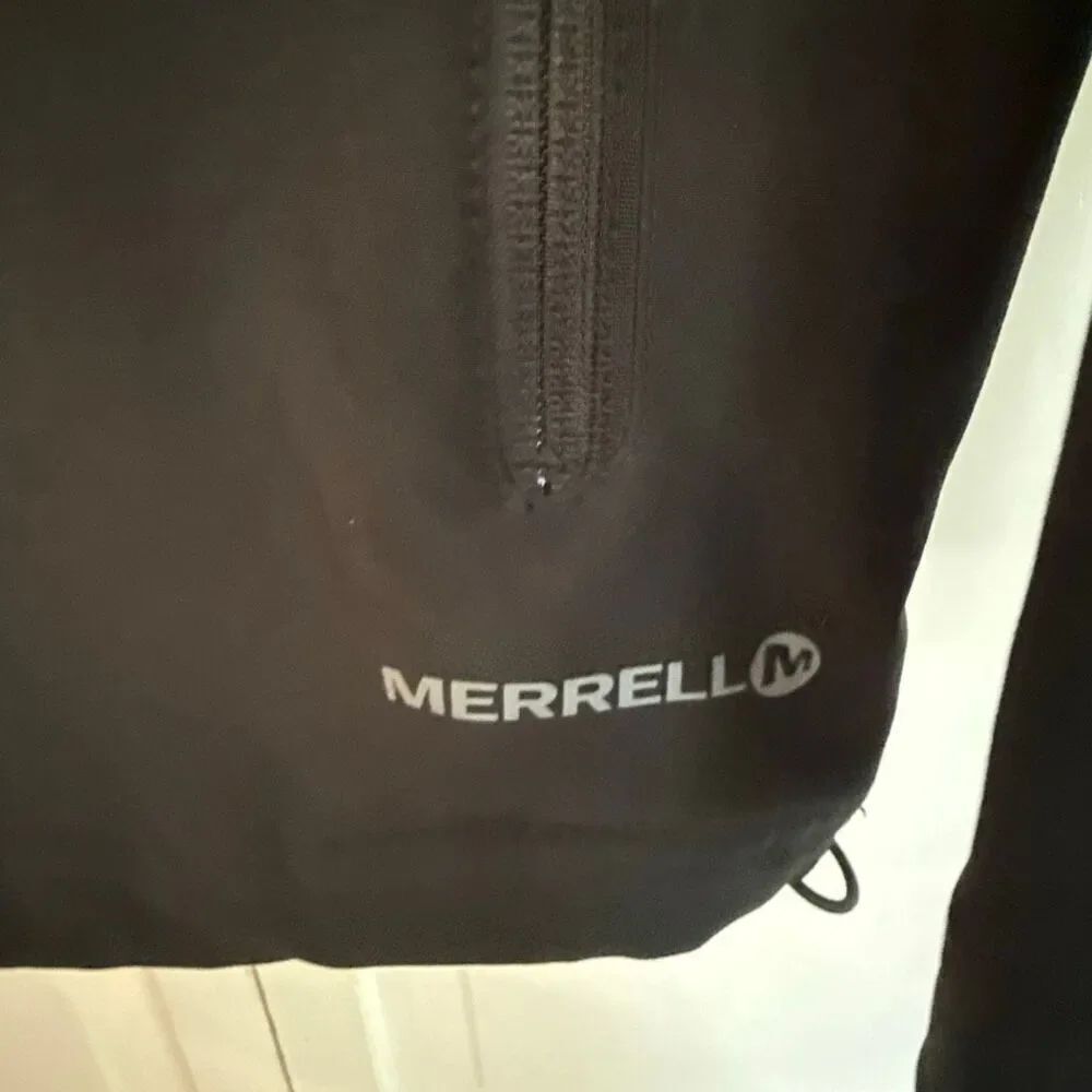 Merrell soft shell select dry black patch pocket jacket M - Picture 4 of 11